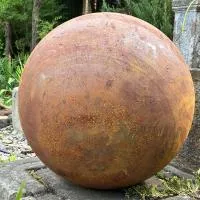 Стальная сфера — 3D КОРТЕН (518913) ∅ 1500 мм. Саратов 