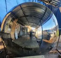 Сфера шар ø 2000 мм. (514274) производство арт-объект пустотелая в Саратове