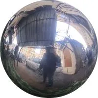 Шар ø 450 мм. полый полированный (517582) производство - сфера арт-объект пустотелая в Саратове