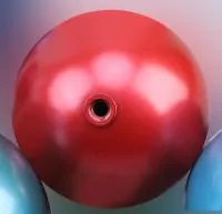 Ёлочный шар красный (518840) ∅ 500 мм. Саратов