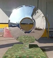 Линза арт объект (519058) ∅ 1000 сталь AISI304 Саратов 