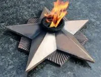 Вечный огонь СССР литая бронза патина в Саратове (518554)