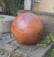 Сфера 3D парк КОРТЕН сталь (518912) ∅ 500 мм. Саратов 
