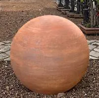 Железный шар сталь кортен (518914) ∅ 1350 мм. Саратов 