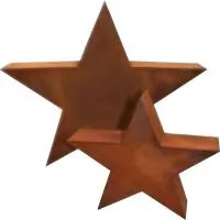 Звезда на монумент кортеновская сталь в Саратове (518500)